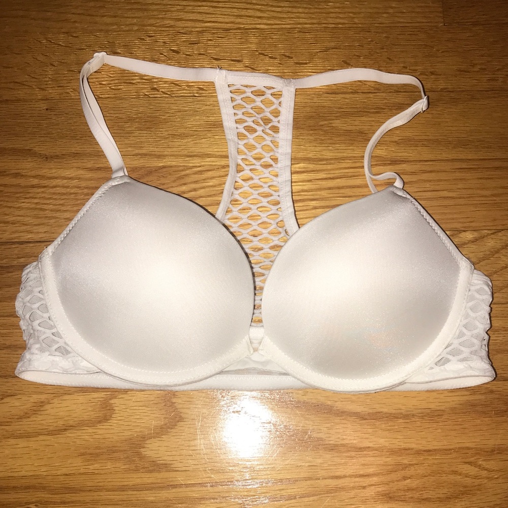 Super Push-up Bra with Mesh Back